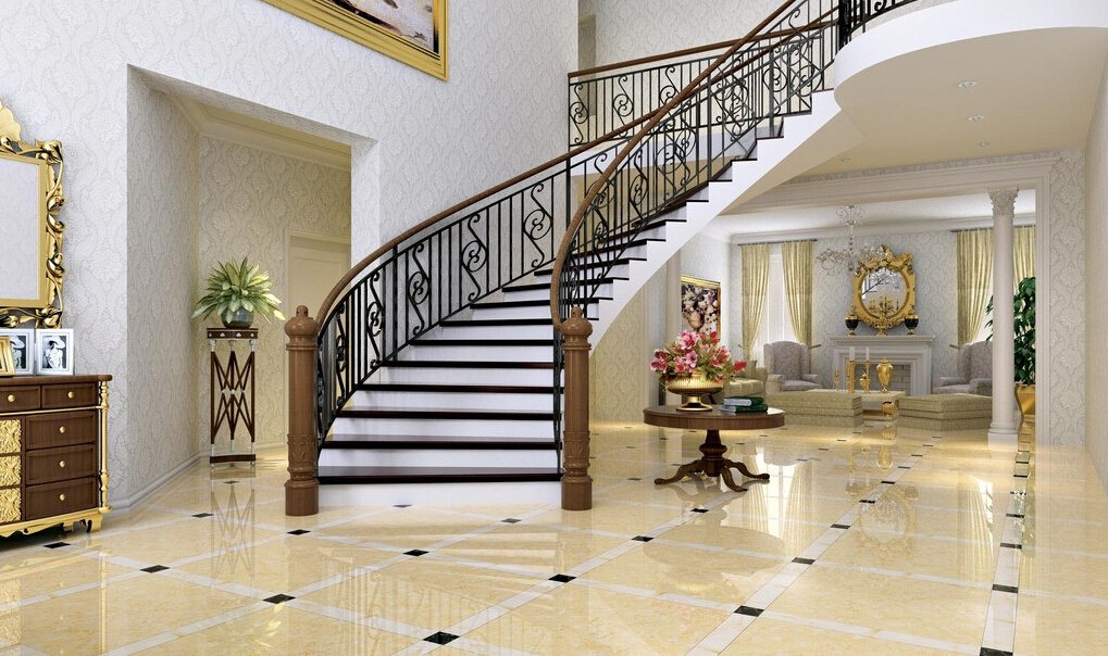 10 mẫu thiết kế sảnh chính biệt thự đẹp xuất sắc