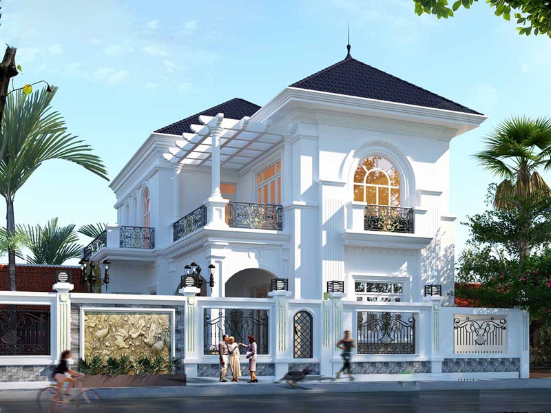 20 Mẫu Biệt Thự Mái Thái Đẹp Năm [2022] Hiện Đại Và Sang Trọng